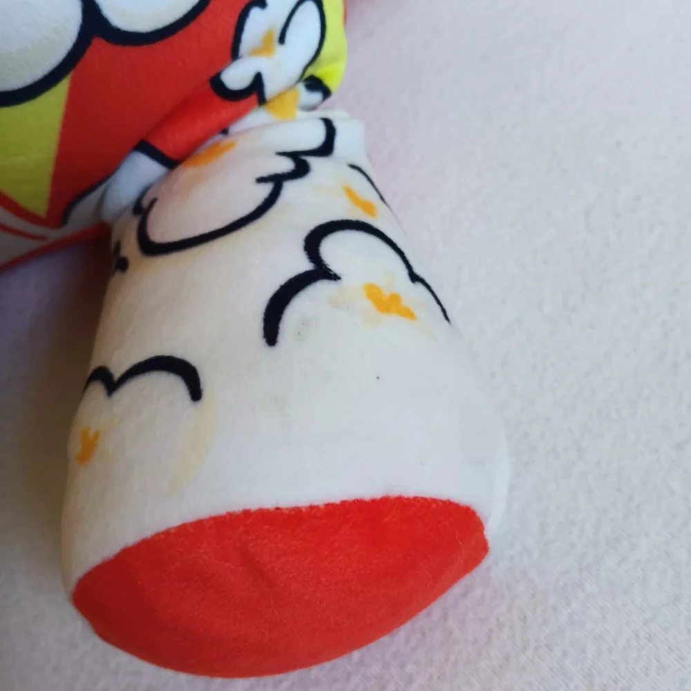 Pop Art Soft Mammouth-Cornelius The Ultra Soft Bean Filled Popcorn Themed Plush